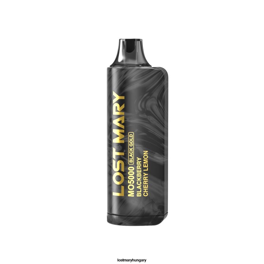 LOST MARY mo5000 fekete arany eldobható 10ml 82P0DH1 - LOST MARY Hungary szeder cseresznye citrom