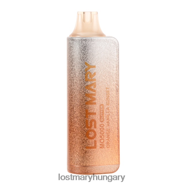 Lost Mary mo5000 glitter kiadás narancssárga vanília naplemente 82D8JT124 -LOST MARY Flavours Ranked