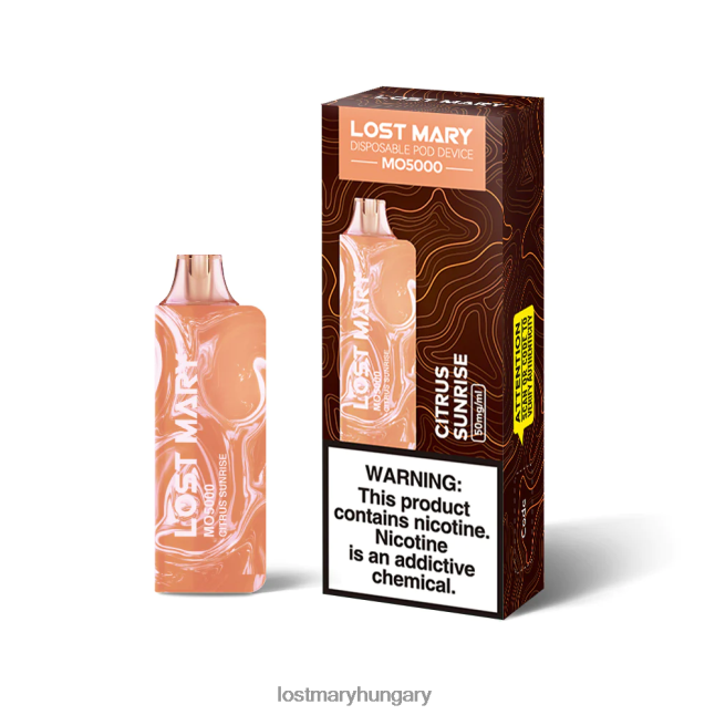elveszett Mary mo5000 citrusos napkelte 82D8JT25 -LOST MARY Vape Flavors