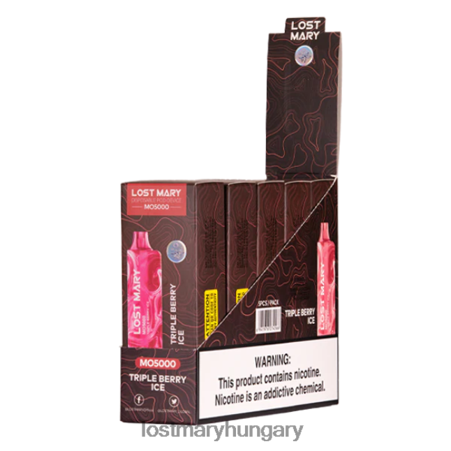 elveszett Mary mo5000 hármas bogyós jég 82D8JT75 -LOST MARY Vape Flavors