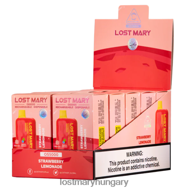 elveszett Mary os5000 epres limonádé 82D8JT68 -LOST MARY Online Shop
