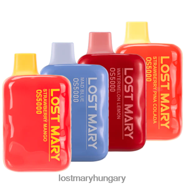 elveszett Mary os5000 mintavevő őrült kék / eper pina colada / görögdinnye citrom / eper mangó 82D8JT45 -LOST MARY Vape Flavors