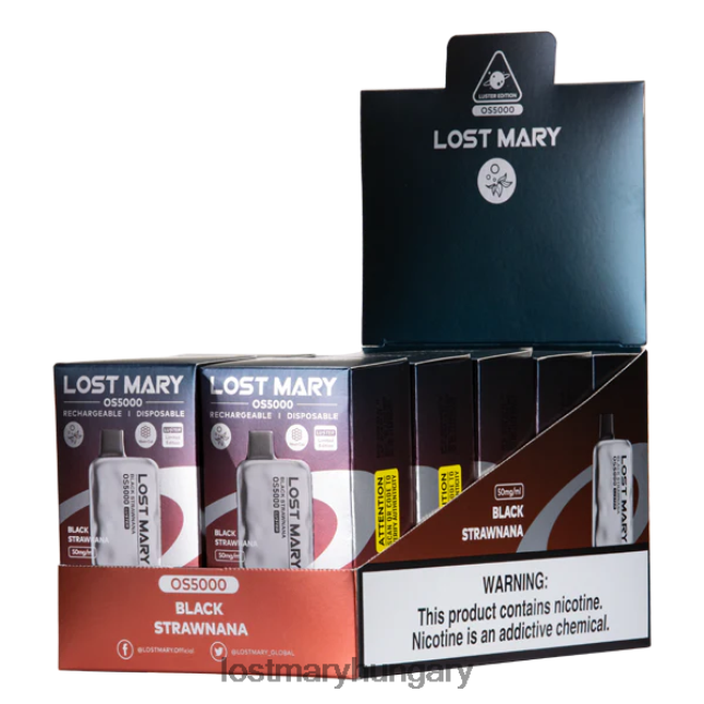 elvesztette Mary os5000 csillogását fekete strawnana 82D8JT11 -LOST MARY Hungary