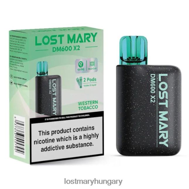 elveszett mary dm600 x2 eldobható vape nyugati dohány 82D8JT201 -LOST MARY Hungary